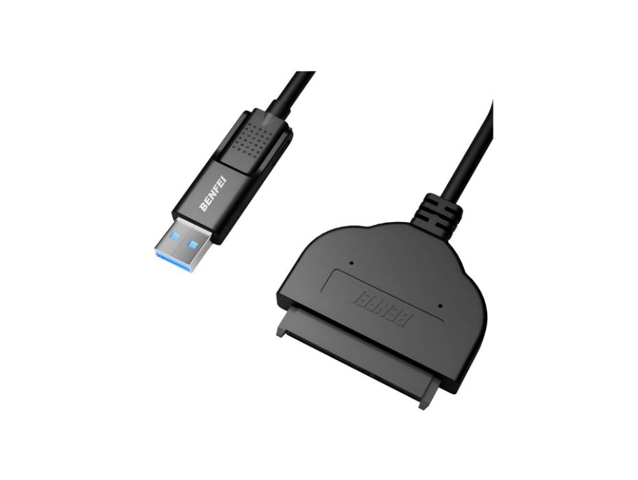 BENFEI SATA to USB Cable, BENFEI USB 3.0 to SATA III Hard Driver Adapter Compatible for 2.5 inch HDD and SSD