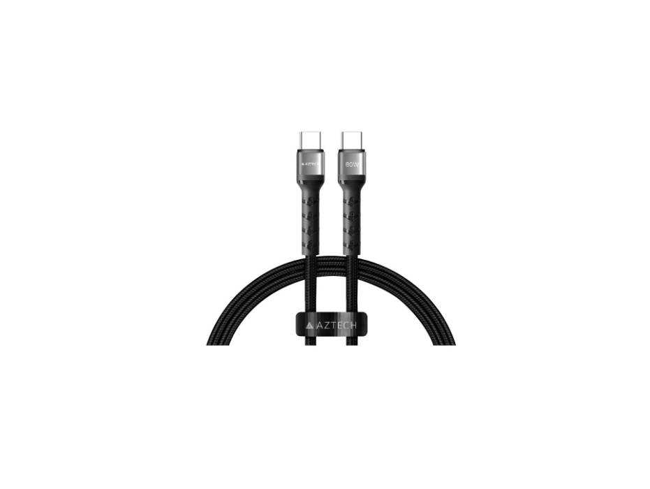 AZTECH HyperCable USB-C to USB-C 60W 1meter Fast Charging Cable