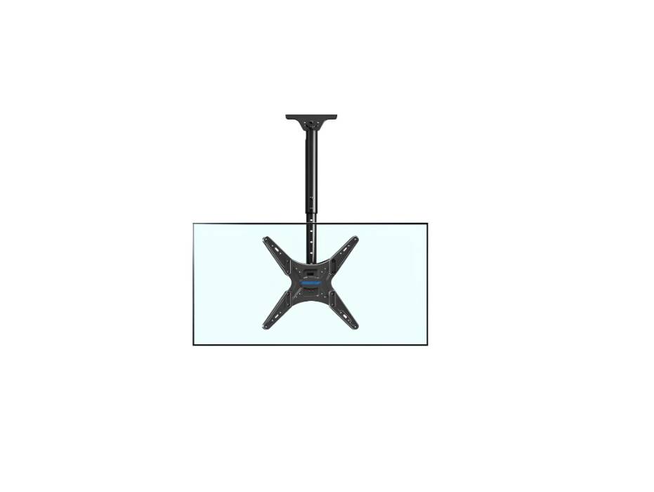 MOUNTUP Ceiling TV Mount for Most 24''- 65'' TVs, Hanging TV Ceiling Mount, Full Motion Height Adjustable Bracket, Holds up to 99lbs, MU0039