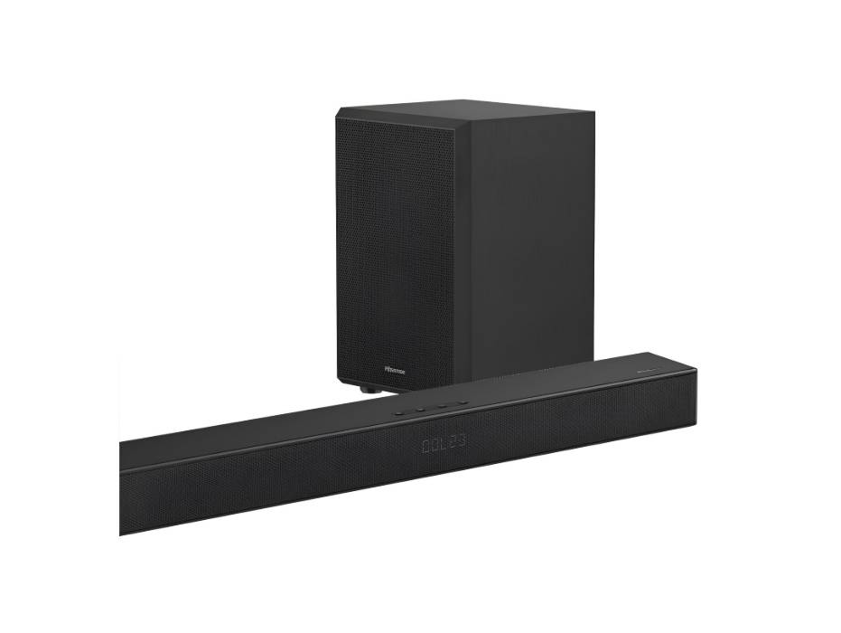 Hisense U5120G 5.1.2ch Premium Sound Bar with Wireless Subwoofer, 510W, Hi-Res Audio, Bluetooth 4.2, 4K HDR Pass Through, Type-C, HDMI ARC/Optical/AUX/USB
