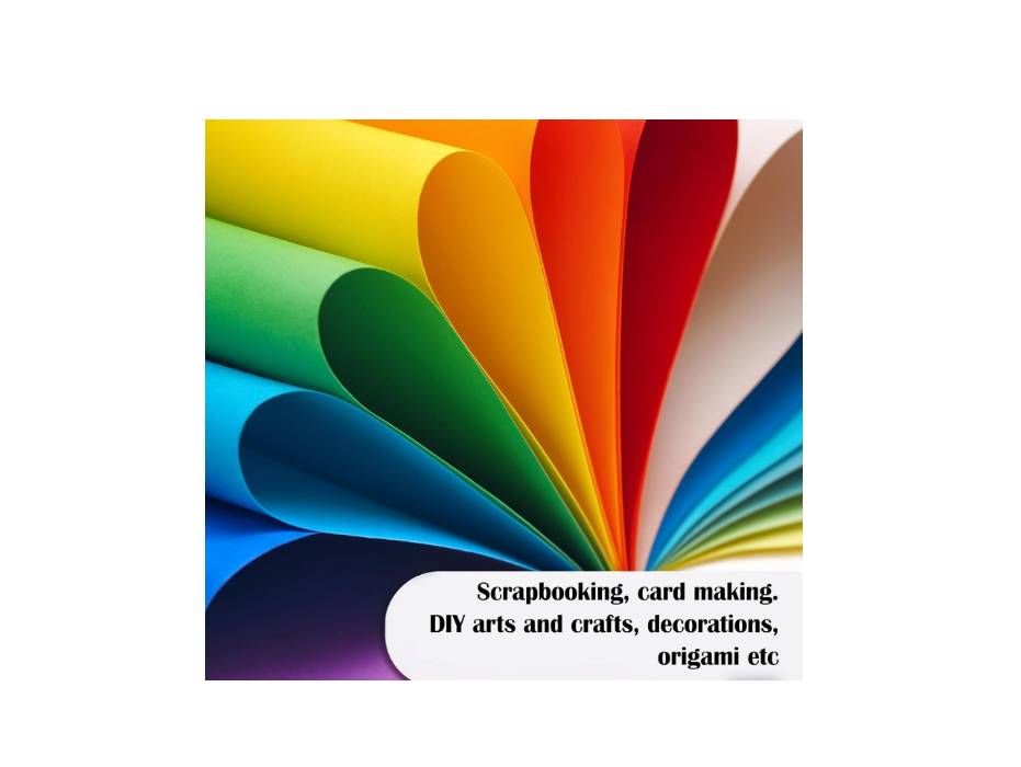 HYF Colored Cardstock, A4, 180gsm - Pack of 100