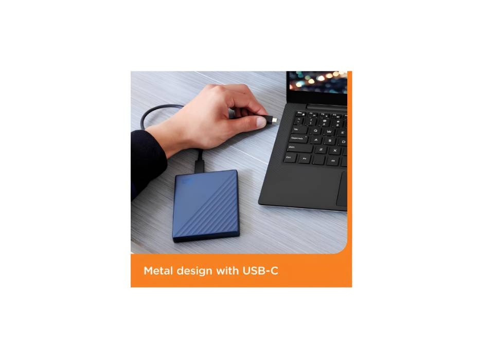 Western Digital MY PASSPORT ULTRA 2TB, Blue