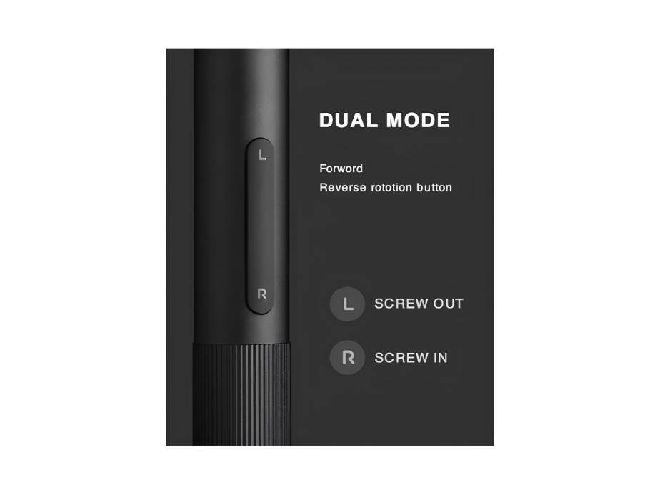 Xiaomi Electric Precision Screwdriver, 2 Speed Adjustable Torque with 24 Screwdriving Bit & Magnetic Container