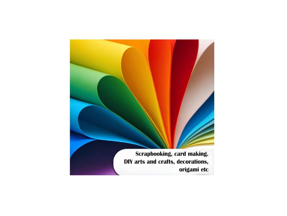 HYF Colored Cardstock, A4, 180gsm - Pack of 100