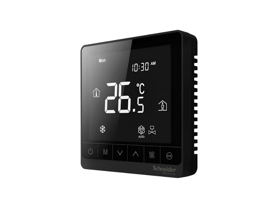 Schneider Space Logic Digital Thermostat Touch Screen FCU Modbus 4P
