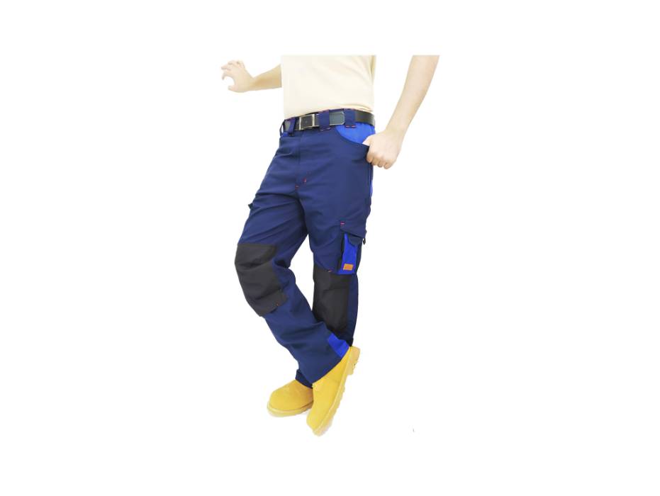 Empiral Spartan II, Cargo Pants, 100% Cotton Canvas Standard, Royal Blue/Black, Small