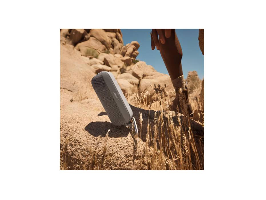 Bose SoundLink Flex Portable Bluetooth Speaker (2nd Gen), Portable Outdoor Speaker with Hi-Fi Audio, Up to 12 Hours Battery Life, Sandstone