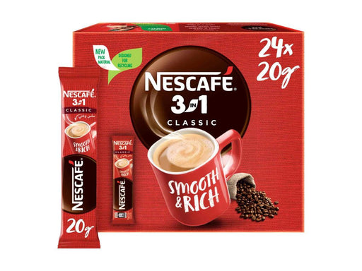 Nescafe 3-In-1 Instant Coffee Mix Pack of 24 - Altimus