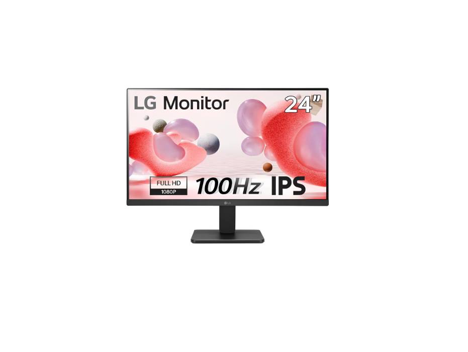 LG 24MR400-B PC monitor 60.5 cm [23.8] 1920 x 1080 pixels Full HD with AMD FreeSync, Black