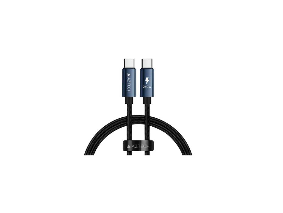AZTECH HyperCable USB-C to USB-C 240W 1meter Fast Charging Cable