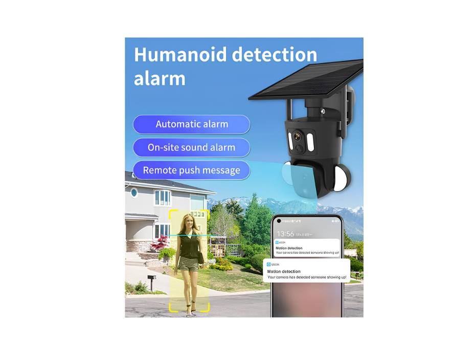 CRONY RBX-SD320 4G-4K-8MP RBX-SD320 WIFI-4K-8MP, PT Camera Built in Battery Auto Human Tracking