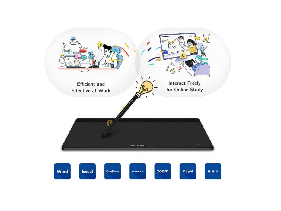 XP-pen Deco Fun L Drawing Tablet  (10" x 6")