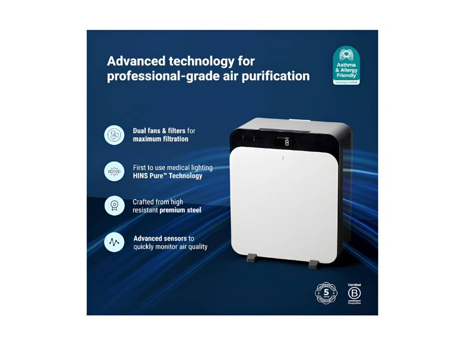 BLUEAIR Premium Air Purifier for Rooms up to 131 m², Classic Pro CP7i - Ideal for Pet Allergens, Viruses, Bacteria & Large Spaces