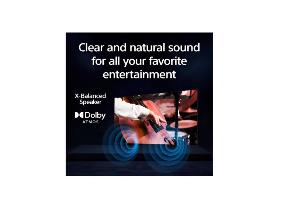 Sony Bravia 3 55 Inch 4K HDR Smart TV, Google TV with Dolby Vision Atmos, PS5 Gaming, UAE Model