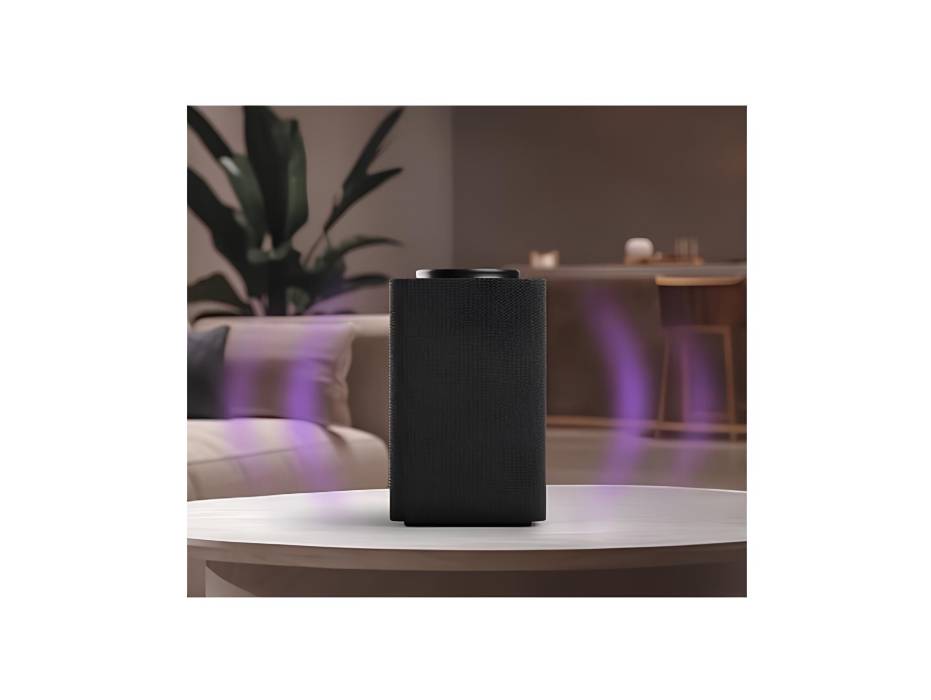 Yango Yasmina Max | Smart AI Speaker | Dolby Audio Sound, Rich Bass & Stereo Pairing | Speaks English & Arabic | YangoPlay unlimited Movies, Series, Music, Quran | Kids Teacher & Translator | Black