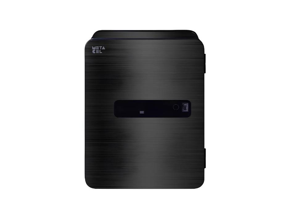 METACEL Fire Resistant Safe MC-040PR, Digital & Fingerprint Lock, Black