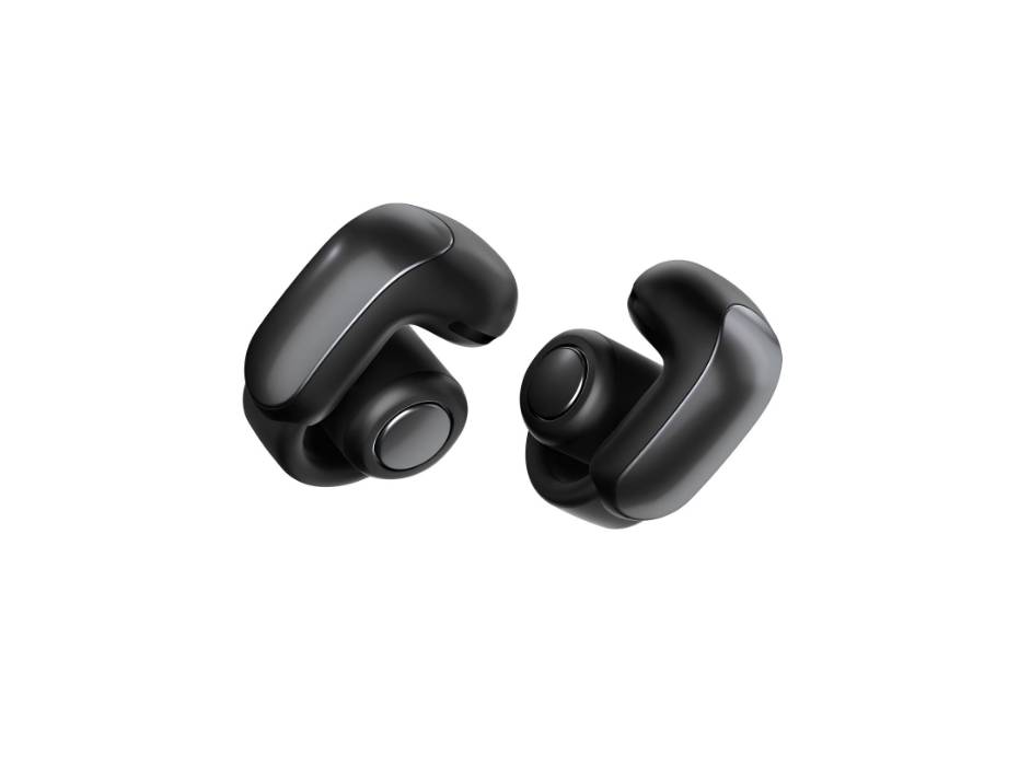 Bose Ultra Open Earbuds with OpenAudio Technology, Open Ear Wireless Earbuds, Up to 48 Hours of Battery Life, Black