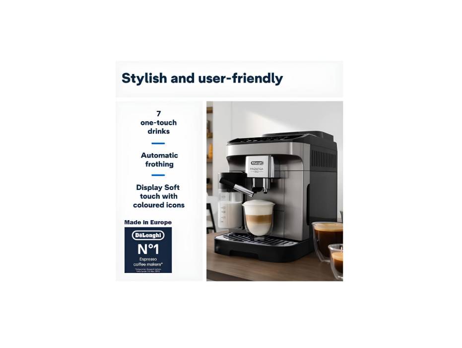 De'Longhi Magnifica Evo Automatic Coffee Machine ECAM290.81.TB