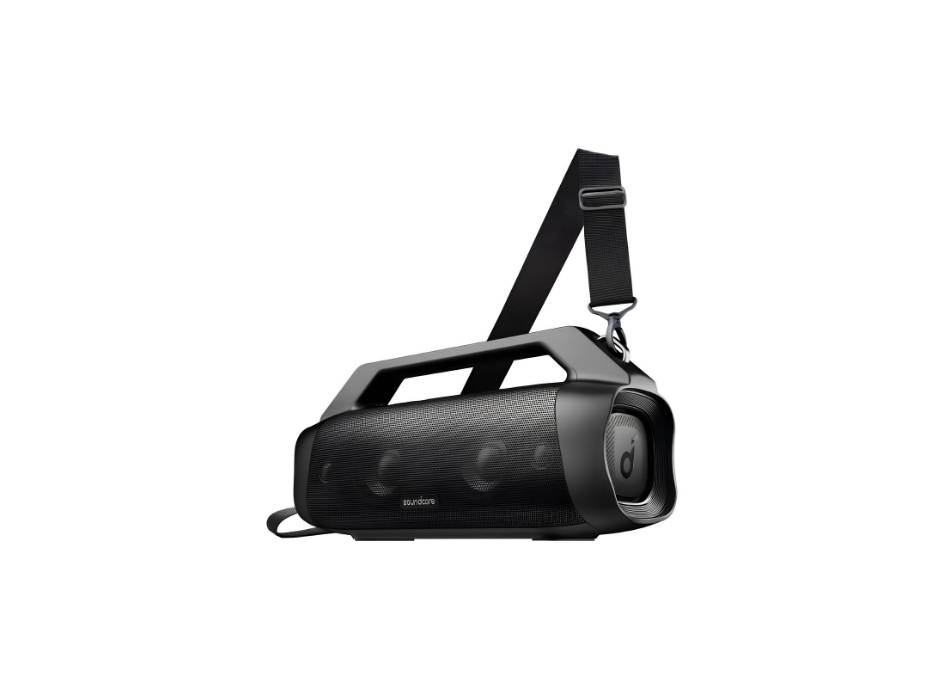Anker Motion Boom Plus Outdoor Speaker with 80W Booming Sound, 20H Playtime, IP67 Waterproof and Dustproof, Type-C, Custom EQ, 5.3, Portable Bluetooth Speaker