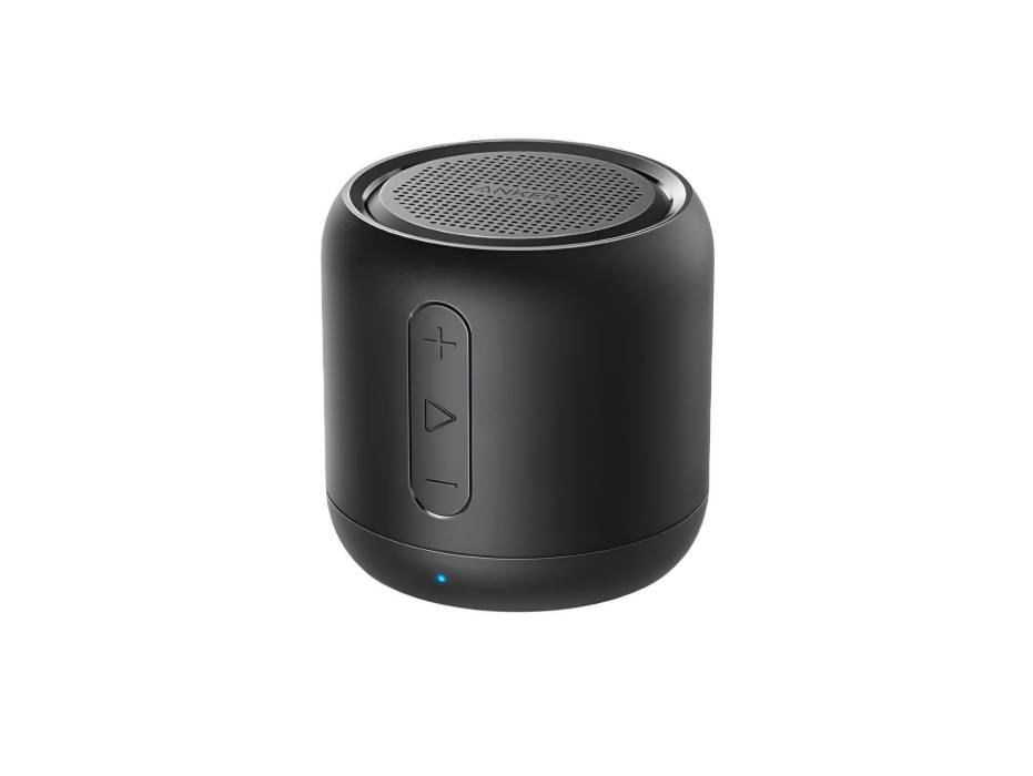 Anker Soundcore mini, Super-Portable Bluetooth Speaker with 15-Hour Playtime, 66-Foot Bluetooth Range, Wireless Speaker with Enhanced Bass, Noise-Cancelling Microphone