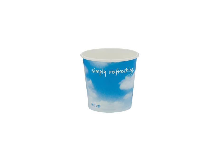 Disposable Paper Cups for Coffee 6.5oz, Blue, Pack of 50