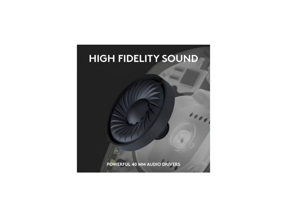 Logitech G435 LIGHTSPEED & Bluetooth Wireless Gaming Headset - Ultra Lightweight, White