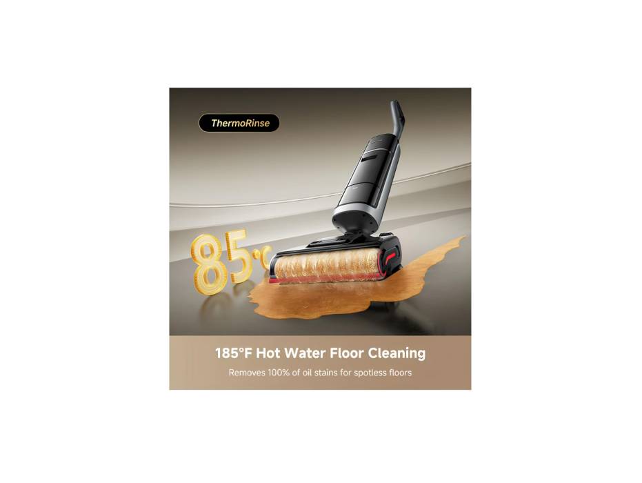 Dreame H15 Pro Wet and Dry Vacuum, GapFree AI DescendReach Robotic Arm, Triple Edge Coverage, 21KPa Suction