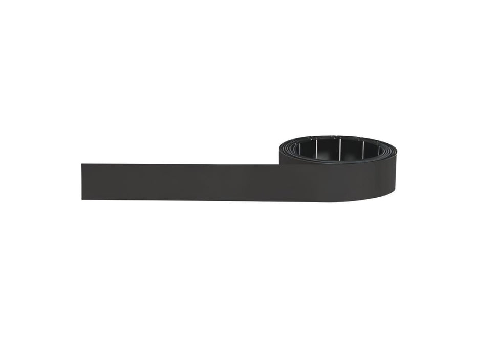 Magnetoplan Magnetic Strips in Rolls 15mm-W 1m-L Black Color