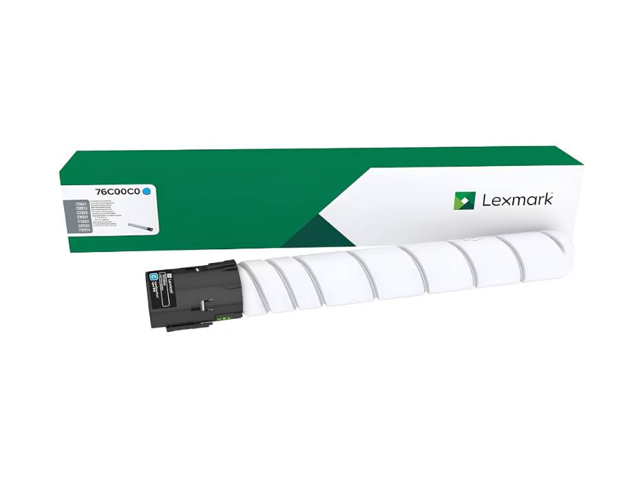 Lexmark 76C00C0 Cyan Toner Cartridge