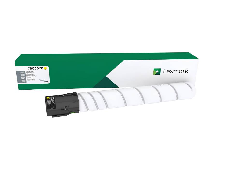Lexmark 76C00Y0 Yellow Toner Cartridge