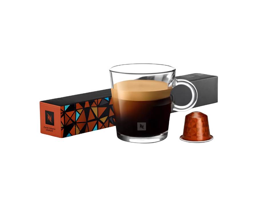 Nespresso World Explorations, Cape Town Envivo Lungo, Woody & Roasted, Intensity 10, 10 capsules
