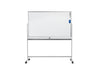 Double Sided Magnetic Whiteboard With Metal Stand & Wheels 1200mm x 1500mm (120cm x 150cm) - Altimus