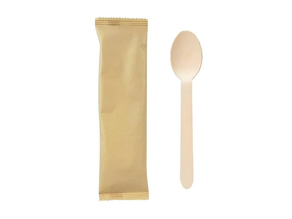 Wooden Spoon Individually Wrapped 500 Pieces