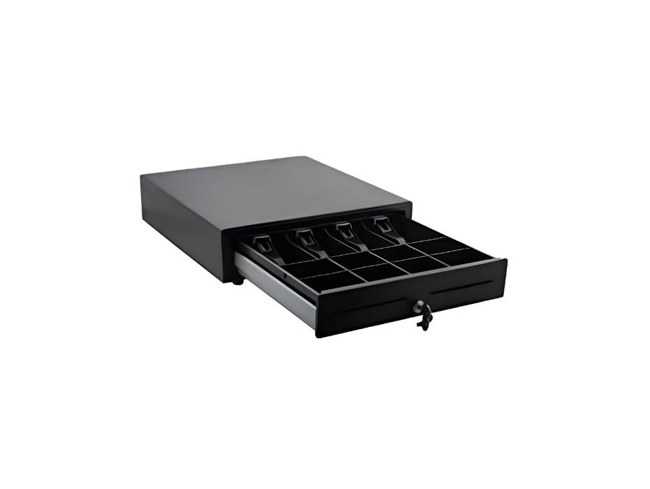 iCE ICD-4141 POS Cash Drawer Standard Size 410mm Width, 5 notes and 8 coins with RJ11 Interface