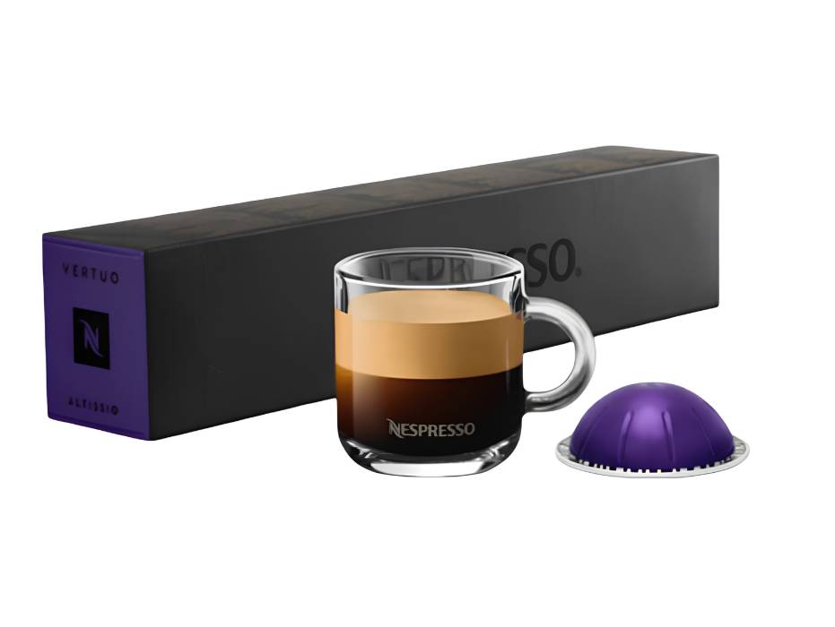 Nespresso Vertuo Altissio, Cocoa, Intensely Roasted, Intensity 9, 10pcs/pack