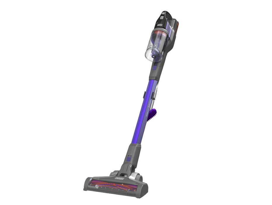 BLACK+DECKER 4-in-1 Cordless Stick Vacuum Cleaner, 18V, 1.5Ah Battery, 55-Minute Runtime, 38 Watts Suction, 650ml Dustbowl