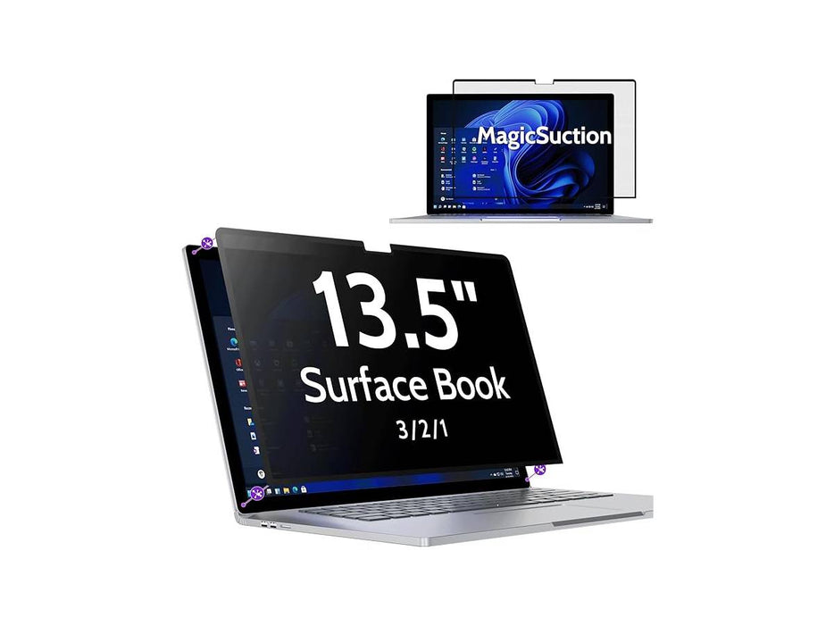 PORT DESIGN 900258 PRIVACY SCREEN FILTER SURFACE BOOK 13.5' 307,48 X 215,16 TOUCHSCREEN