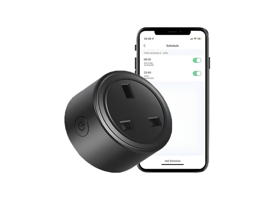 UanTii 20A Tuya Smart Plug WIFI Wireless Outlet Smart Socket Timing Schedule Power Monitoring Overload Protection Smart Life App Remote Control Works with Alexa and Google Home