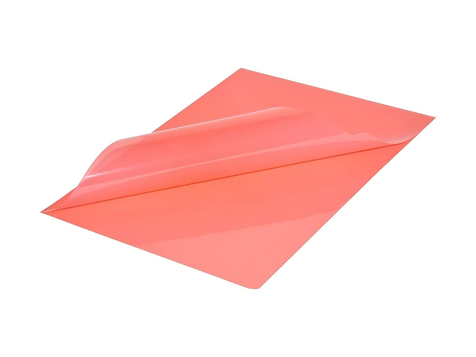 Durable Clear L-Folder A4, 50/pack, Red