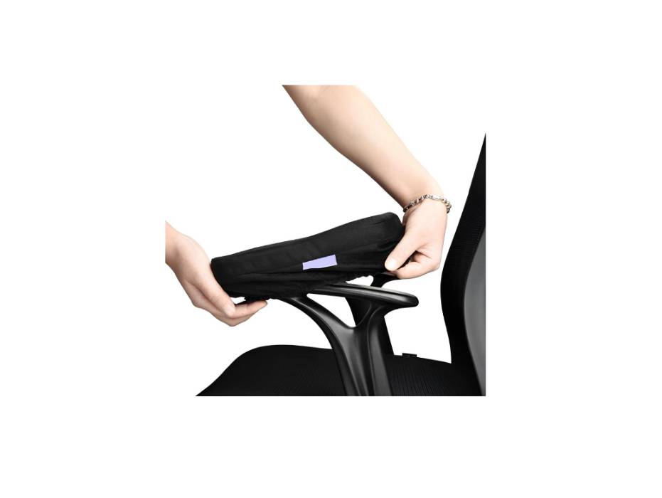 Ergonomic Memory Foam Office Chair Armrest Pads, Set of 2
