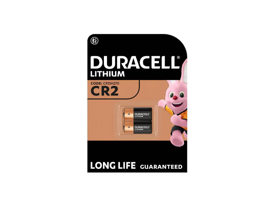 Duracell CR2 3V Battery - Pack of 2 (CR15H270)