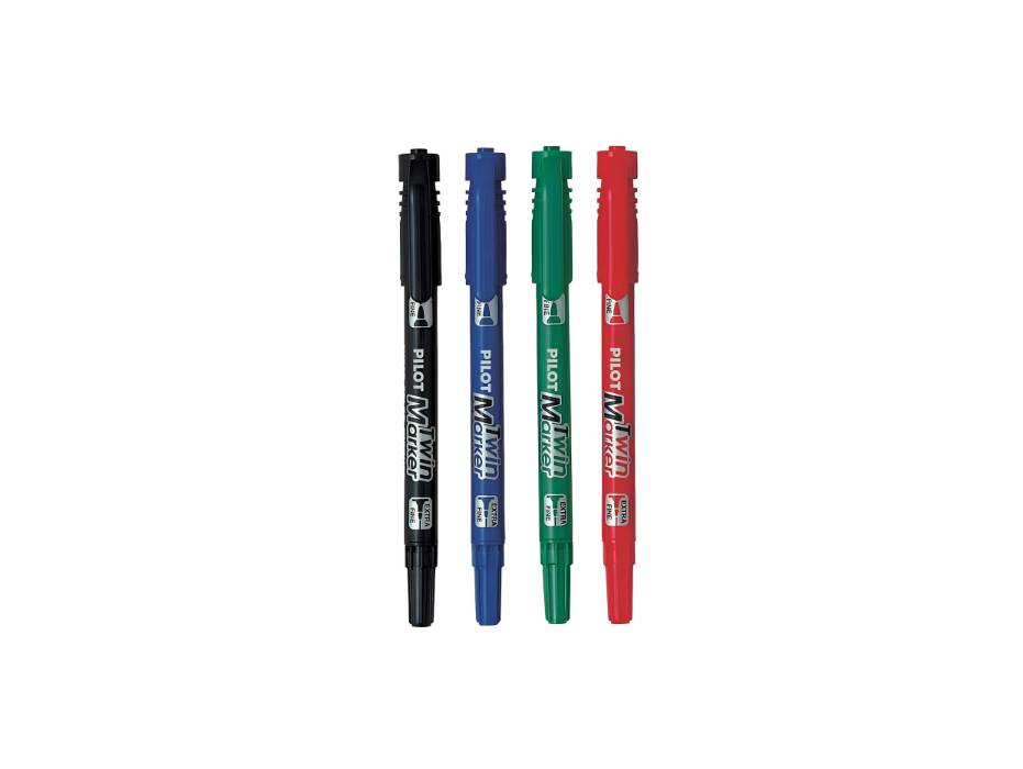 Pilot Twin Marker - Set of 4