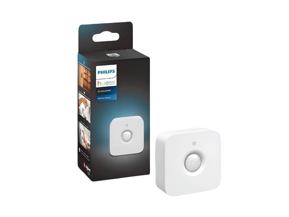 Philips Hue Indoor Motion Sensor with Wireless Control. Smart Lighting Accessory