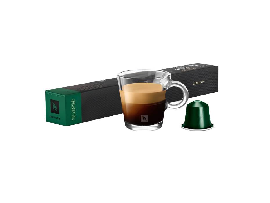Nespresso Espresso Capriccio, Cereal, Intensity 5, 10 Capsules