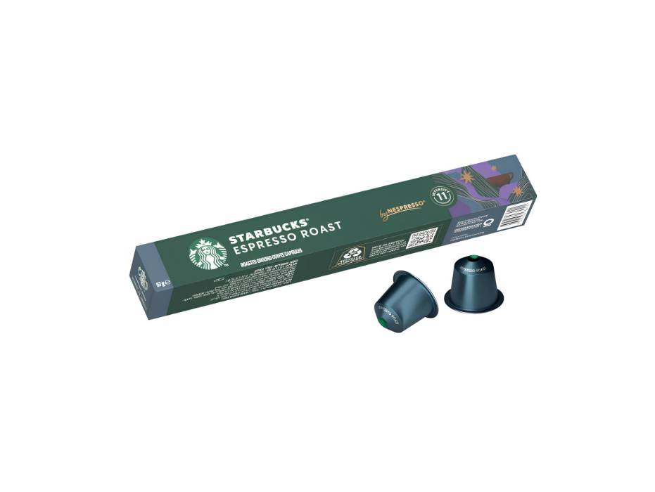 Starbucks Dark Espresso Roast Coffee Capsules 57g - Pack of 10
