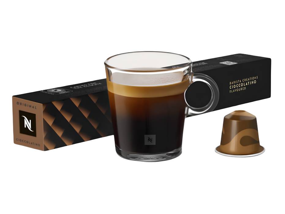 Nespresso Barista Creations Cioccolatino, Chocolate, Creamy, 10pcs/pack