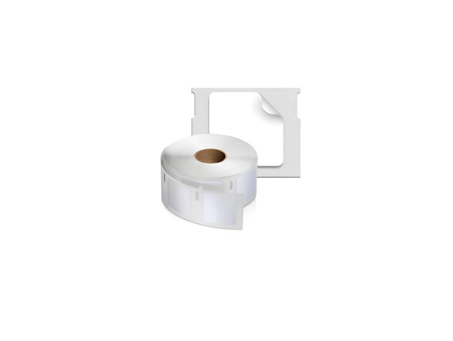 Dymo (30332) Square Multipurpose Labels, 25mm x 25mm, (750labels/roll)