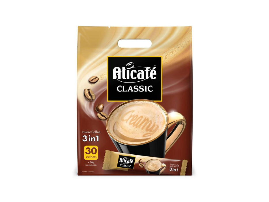 Alicafe Classic 3-In-1 Instant Coffee 20g Pack of 30 - Altimus