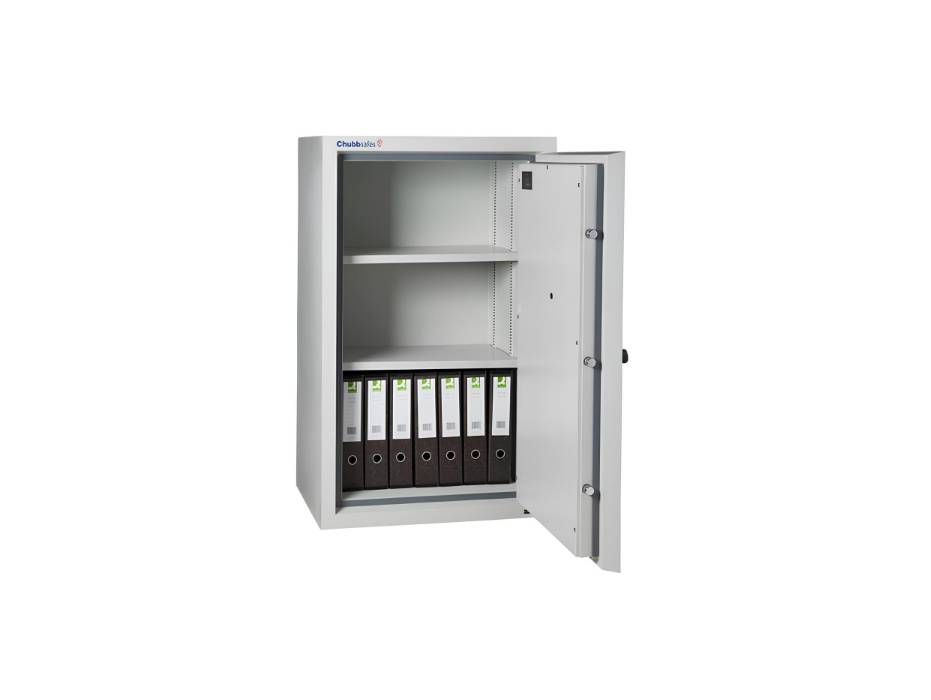 Chubbsafes Data Protection Cabinet Model 240, 2 Shelves with Key Lock