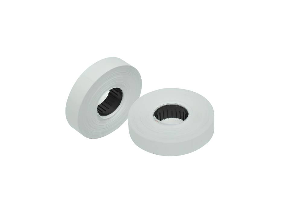 White Price Label Rolls 16x23mm [Pack of 10 Roll]